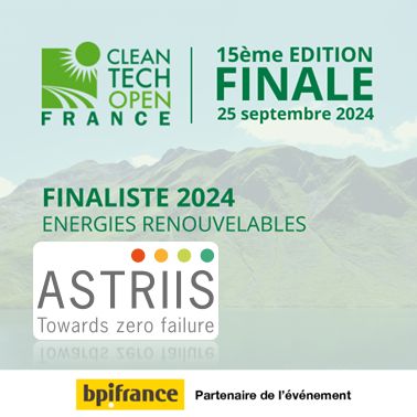 ASTRIIS finalist Cleantech Industrie 2024 — predictive maintenance rotating machines and industrial decarbonisation